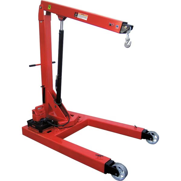 3 Ton Shop Crane with Electro/Hyd. Pump, Norco Professional Lifting, Mfr#: 78605A